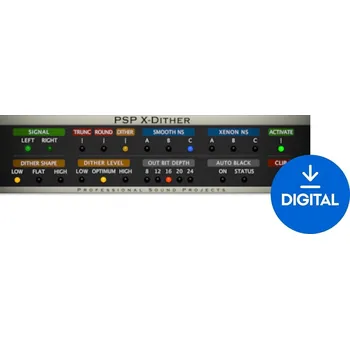 Hudební software PSP Audioware X-Dither (Digitální produkt)