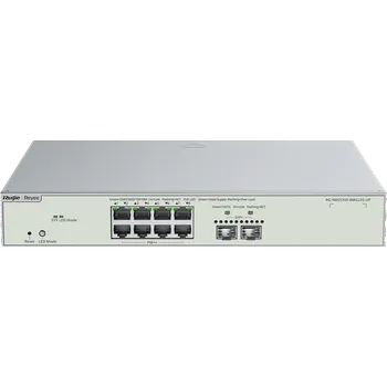 Příslušenství pro kamerový systém Reyee RG-NBS5300-8MG2XS-UP 10 Ports Muti-Gigabit Layer 3 Managed Switch with 8 PoE++ Ports, 2 SFP+ Uplink Ports