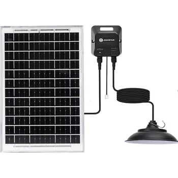 Venkovní osvětlení Aigostar - LED Solární lustr LED/70W/12V 6000 mAh 6500K pr. 23,5 cm