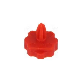 Knoflík Knoflík s ukazatelem červená Ø6,3mm Určení CA6