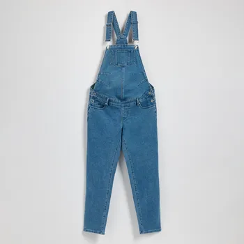 Dámské šaty Reserved - Džínové kalhoty s laclem - modrá - 335CW-55J - 335CW-55J-S