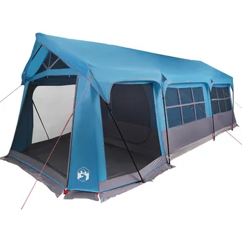 Stan Kempingový stan s okny pro 10 osob 4100698 modrý