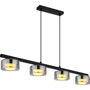 Globo HIGGINS 16055-4HS LED závěsné stropní svítidlo GX53 | 270lm | 1800K + sada - Trio LED žárovka 2x10W | E27 | 3000K | 806lm