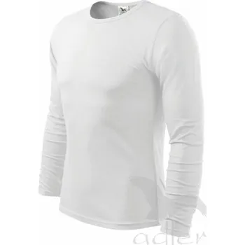 MALFINI Pánské triko Fit-T s dlouhým rukávem Barva: Bílá, Velikost: XL