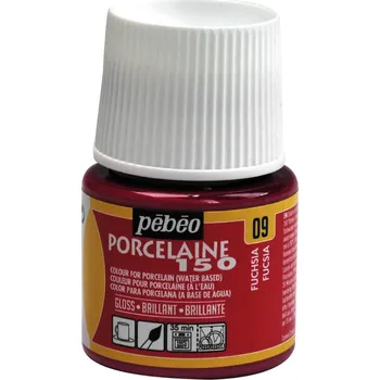 Výtvarná barva Barva na porcelán Pébéo Porcelaine 150 45 ml - 09 Fuchsia