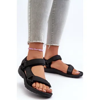 Dámské sandále Lehké Sportovní Dámské Sandály Lumeria Barva: Černá, Velikost: 40