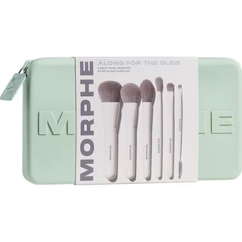 Make-up Morphe Stetce Sady-stetcu-na-oblicejAlong for the Glide 6-Piece Travel Brush set M104.5 Domed Foundation 1x + M164.5 Small Pointed Powder M204.5 Rounded Cream & Liquid Blush M303.5 Large Paddle Packer Eyeshadow M333.5 Blender Dual-Ended Angled Brow Spooli