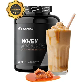 Protein EMPOSE Whey protein 2270 g Slaný karamel