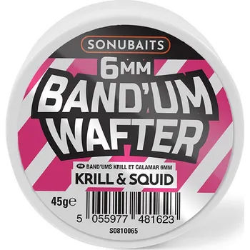 Boilies Sonubaits Band'um Wafters 6mm Varianta: Krill & Squid