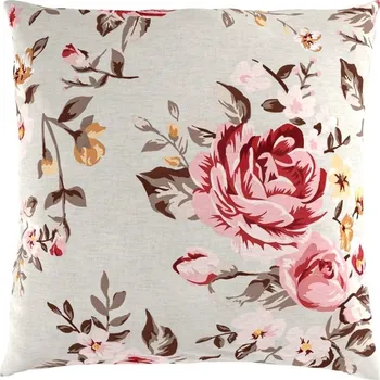 Bytový textil Povlak na polštář hladká bavlna PROVENCE - Beatrice zelená - 40x40cm