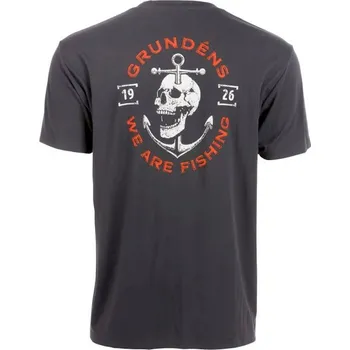 Rybářské oblečení Tričko Grundéns Anchor Down SS Tech Tee Anchor Velikost XXL