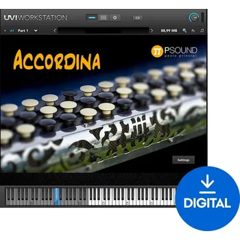 Hudební software PSound Accordina (Digitální produkt)