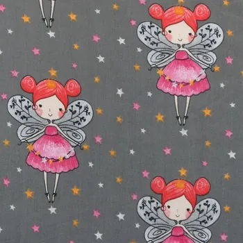 Bellatex Látka - Bavlna Bílá,Růžová,Šedá