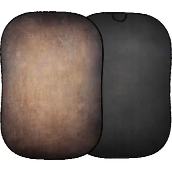 Fotopozadí Lastolite Vintage pozadí 1,5x2,1m ořech/cín