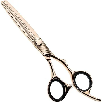 Kadeřnické nůžky Efilační nůžky MR. MUSTACHE Craft Rose Gold - 6,0"