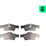 Sada brzdových destiček, kotoučová brzda OPTIMAL BP-12162