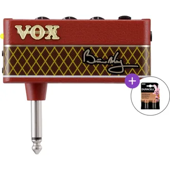 Aparatura pro kytaru Vox AmPlug Brian May Battery SET Sluchátkový kytarový zesilovač