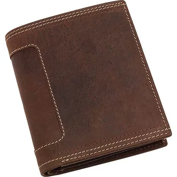 Peněženka Peněženka z pravé kůže WILD STYLE, hnědá