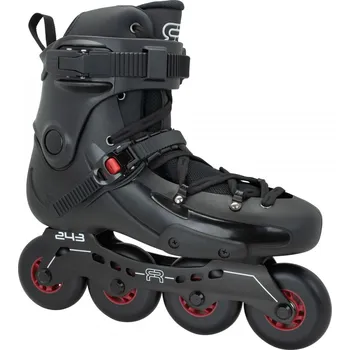 Kolečkové brusle FRXP 80 black Velikost Bruslí: 45, Jednobarevné: Černá pro začátečníky