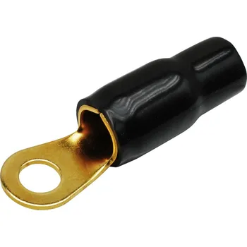 elektrický kabel Oko pro 35 mm² kabel / 8,4 mm otvor / 16,2 mm šířka / černé