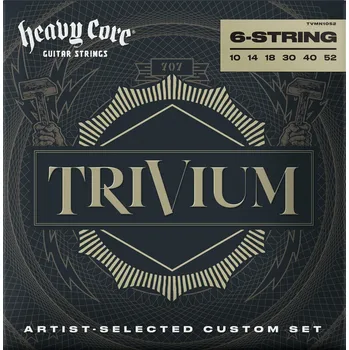 Struna pro hudební nástroj Dunlop TVMN1052 String Lab Trivium Struny pro elektrickou kytaru