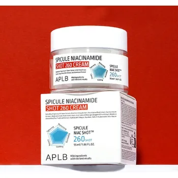 Pleťový krém APLB - Spicule Niacinamide Shot 260 Cream - Mikrojehličkový krém s niacinamidem - 55 ml