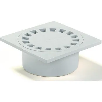 podlahová vpusť Technodrain Vpusť přímá 200 x 200 mm bílá