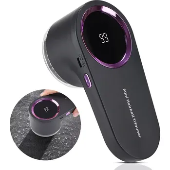 Odžmolkovač Dobíjecí odstraňovač žmolků s LED displejem