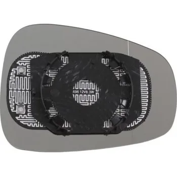 Autosklo Sklo do zrcátka, vnější zrcátko ABAKUS 0108G01