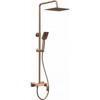 Sprchový set Valvex 2420180 ARS Sprchová sada SPRCHOVÝ SLOUP SATÉNOVÁ MĚDĚNÝ VALVEX // BV.2420180