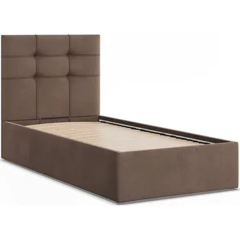 Postel Čalouněná postel SORIA 90x200 výběr z barev TRINITY 6 hnědá