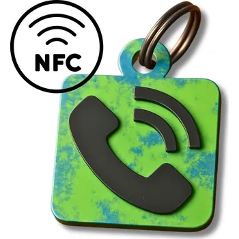 NFC Přívěsek s vlastním telefonním číslem | Svíčkománie3D |