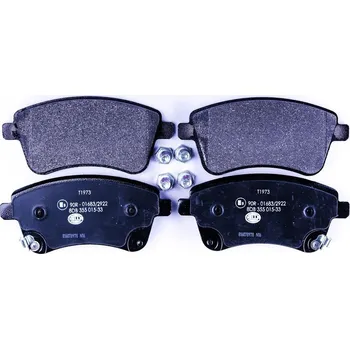 Brzdová destička Sada brzdových destiček, kotoučová brzda HELLA 8DB 355 015-331