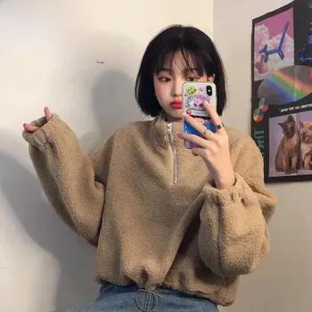 Dámská mikina Dámská mikina BF503 Barva: Khaki, Velikost: XL