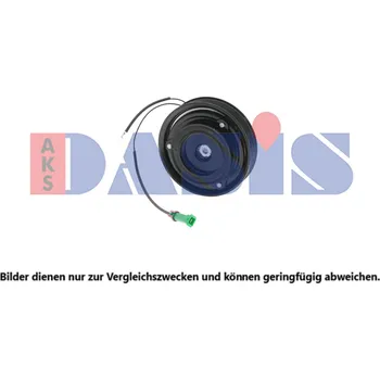 Kompresor klimatizace Elektromagnetická spojka, kompresor klimatizace AGB SKK033