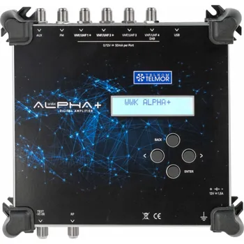 Zesilovač do auta Telkom-Telmor Digitální kanálový zesilovač ML WWK Alpha+ Telkom Telmor
