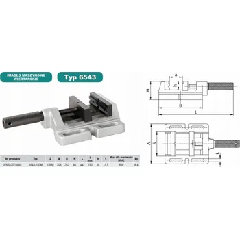 Svěrák Bahco VRTACÍ SVĚRÁK 6543-150