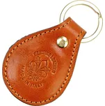 Ostatní Kožená klíčenka hnědá