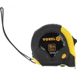 Vorel metr svinovací 10 m x 25 mm žluto - černý TO-10129
