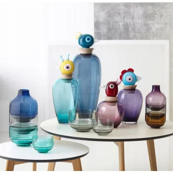 Váza Leonardo Váza Peppe 45cm Papageno tyrkysová - Leonardo