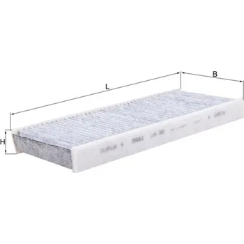 Kabinový filtr Filtr, vzduch v interiéru KNECHT LAK 289