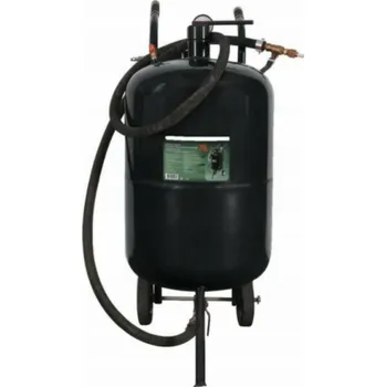 dílenský stroj Rockforce Sifonová nádrž pro pískovací pistoli 75l/170-710l/min, 4-8,5 atm, pneumatická