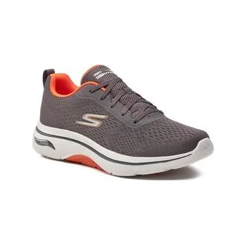 Dámská obuv Skechers Sneakersy Go Walk Arch Fit 2.0-Idyllic 2 216516/CCOR Šedá 44_5