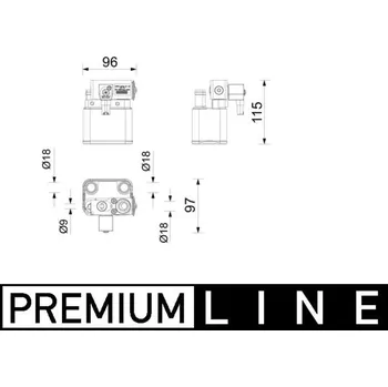 Motor automobilu Chladicí jednotka (chiller) MAHLE ACH 2 000P
