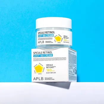 Pleťový krém APLB - Spicule Retinol Shot 180 Cream - Mikrojehličkový retinolový krém - 55 ml