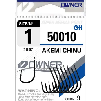 Rybářský háček OWNER 50010 1/0 - 8 ks