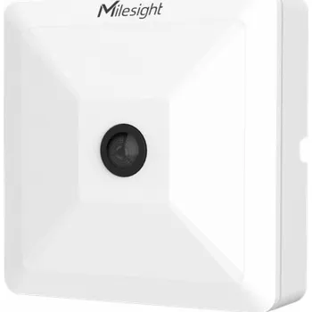 Zabezpečovací technika MILESIGHT Milesight VS121-P senzor pro analýzu počtu a pohybu osob v místnosti / prostoru, měření PoE / Ethernet v 16 logických polích pro nákupní centra, obchody, veřejné budovy