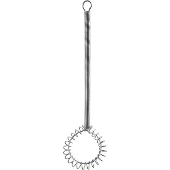 Šlehací metla Orion 141048 16 cm stříbrná