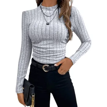 Dámské tričko BF618 Barva: Šedá, Velikost: L