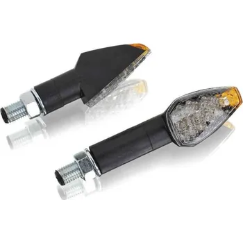 Osvětlení pro motocykl Blinkry PUIG PEAK 4491N černý krátké, homologované